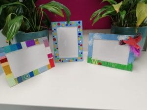 Image of handmade photo frames