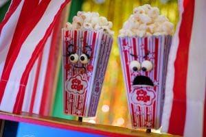 Georgia's Circus Popcorn Puppets